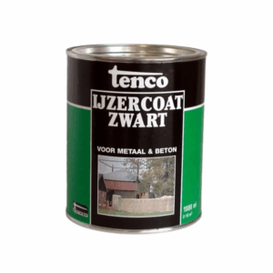 Tenco ijzercoat zwart
