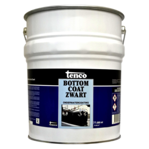 Tenco Bottomcoat zwart 25l