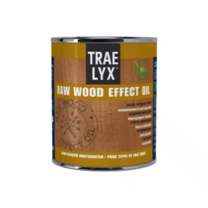 Trae-lyx Raw wood effect oil donker hout