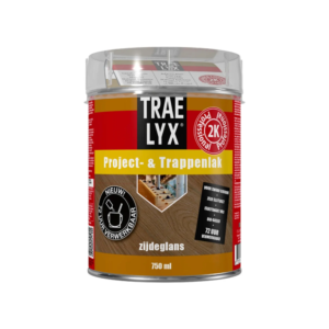 Trae-lyx project en trappenlak zijdeglans